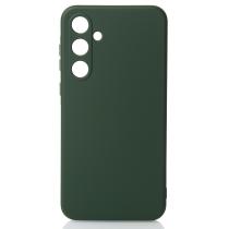 Силиконовый чехол SOFT Silicone Case для Samsung A35 (без лого) темно-зеленый