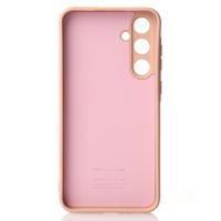 Силиконовый чехол SOFT Silicone Case для Samsung A35 (без лого) пудра