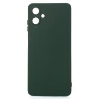 Силиконовый чехол SOFT Silicone Case для Samsung A06 (без лого) темно-зеленый