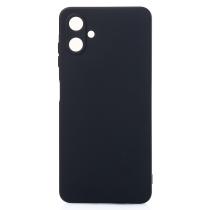 Силиконовый чехол SOFT Silicone Case для Samsung A06 (без лого) черный