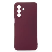 Силиконовый чехол SOFT Silicone Case для Samsung A17 (без лого) бордовый