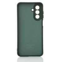 Силиконовый чехол SOFT Silicone Case для Samsung A17 (без лого) темно-зеленый