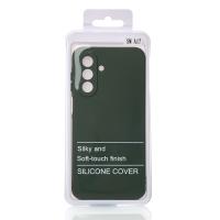 Силиконовый чехол SOFT Silicone Case для Samsung A17 (без лого) темно-зеленый