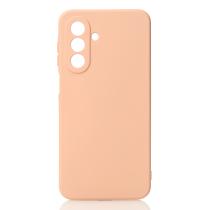 Силиконовый чехол SOFT Silicone Case для Samsung A17 (без лого) пудра