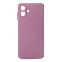 Силіконовий чохол SOFT Silicone Case для телефону Samsung A07 (без лого) лаванда