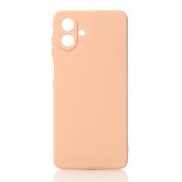 Силиконовый чехол SOFT Silicone Case для Samsung A07 (без лого) пудра