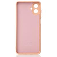 Силиконовый чехол SOFT Silicone Case для Samsung A07 (без лого) пудра