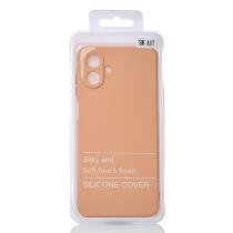 Силіконовий чохол SOFT Silicone Case для телефону Samsung A07 (без лого) пудра