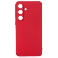 Силіконовий чохол SOFT Silicone Case для телефону Samsung S25 FE (без лого) червоний