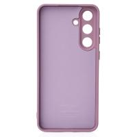 Силиконовый чехол SOFT Silicone Case для Samsung S25 FE (без лого) лаванда