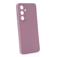 Силиконовый чехол SOFT Silicone Case для Samsung S25 FE (без лого) лаванда