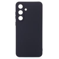 Силиконовый чехол SOFT Silicone Case для Samsung S25 FE (без лого) черный