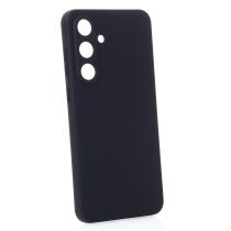 Силиконовый чехол SOFT Silicone Case для Samsung S25 FE (без лого) черный