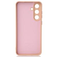 Силиконовый чехол SOFT Silicone Case для Samsung S25 FE (без лого) пудра