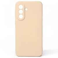 Силиконовый чехол SOFT Silicone Case для Samsung A37 (без лого) пудра