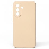 Силіконовий чохол SOFT Silicone Case для телефону Samsung A37 (без лого) пудра