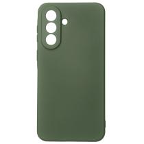 Силіконовий чохол SOFT Silicone Case для телефону Samsung A37 (без лого) темно-зелений