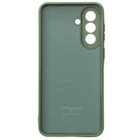 Силіконовий чохол SOFT Silicone Case для телефону Samsung A37 (без лого) темно-зелений
