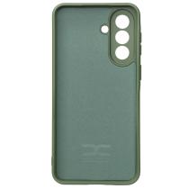 Силіконовий чохол SOFT Silicone Case для телефону Samsung A57 (без лого) темно-зелений