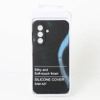 Силиконовый чехол SOFT Silicone Case для Samsung A27 (без лого) черный