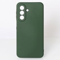 Силиконовый чехол SOFT Silicone Case для Samsung A27 (без лого) темно-зеленый