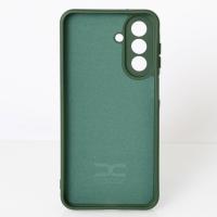 Силиконовый чехол SOFT Silicone Case для Samsung A27 (без лого) темно-зеленый