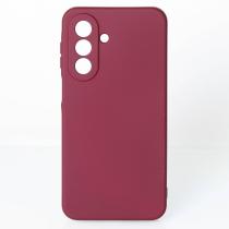 Силиконовый чехол SOFT Silicone Case для Samsung A27 (без лого) бордовый