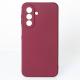 Силиконовый чехол SOFT Silicone Case для Samsung A27 (без лого) бордовый