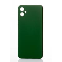 Силіконовий чохол SOFT Silicone Case для телефону Samsung A05 (без лого) темно-зелений