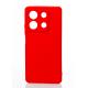 Силиконовый чехол SOFT Silicone Case для Xiaomi Redmi Note 13 5G (без лого) красный