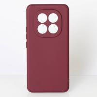 Силиконовый чехол SOFT Silicone Case для Xiaomi Redmi Note 15 4G (без лого) бордовый