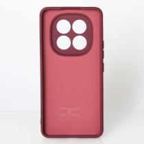 Силіконовий чохол SOFT Silicone Case для телефону Xiaomi Redmi Note 15 4G (без лого) бордовий