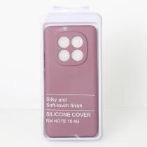 Силиконовый чехол SOFT Silicone Case для Xiaomi Redmi Note 15 4G (без лого) лаванда
