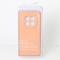Силиконовый чехол SOFT Silicone Case для Xiaomi Redmi Note 15 Pro 4G (без лого) пудра
