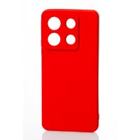 Силіконовий чохол SOFT Silicone Case для телефону Xiaomi Redmi Note 13 Pro 5G/ Poco X6 5G (без лого) червоний