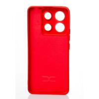 Силіконовий чохол SOFT Silicone Case для телефону Xiaomi Redmi Note 13 Pro 5G/ Poco X6 5G (без лого) червоний