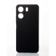 Силиконовый чехол SOFT Silicone Case для Xiaomi Redmi 13C 4G (без лого) черный