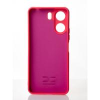Силіконовий чохол SOFT Silicone Case для телефону Xiaomi Redmi 13C 4G (без лого) малиновий
