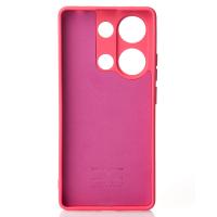 Силіконовий чохол SOFT Silicone Case для телефону Xiaomi Redmi Note 13 4G (без лого) малиновий