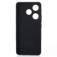 Силиконовый чехол SOFT Silicone Case для Xiaomi Poco F6/Redmi Turbo 3 (без лого) черный
