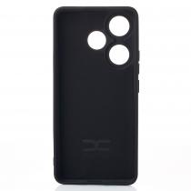 Силіконовий чохол SOFT Silicone Case для телефону Xiaomi Poco F6/Redmi Turbo 3 (без лого) чорний