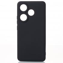 Силіконовий чохол SOFT Silicone Case для телефону Xiaomi Poco F6/Redmi Turbo 3 (без лого) чорний