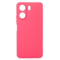 Силіконовий чохол SOFT Silicone Case для телефону Xiaomi Redmi 13C 4G / Poco C65 (без лого) малиновий
