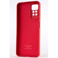 Силиконовый чехол SOFT Silicone Case для Xiaomi Redmi Note 12 Pro 4G (без лого) красный