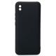 Силіконовий чохол SOFT Silicone Case для телефону Xiaomi Redmi 9A/9i Sport/9a Sport (без лого) чорний
