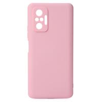 Силіконовий чохол SOFT Silicone Case для телефону Xiaomi Redmi Note 10 Pro (без лого) рожевий