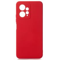Силиконовый чехол SOFT Silicone Case для Xiaomi Redmi Note 12 4G (без лого) красный