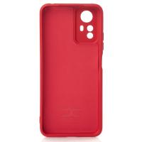Силиконовый чехол SOFT Silicone Case для Xiaomi Redmi Note 12S (без лого) красный