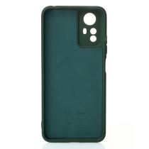 Силіконовий чохол SOFT Silicone Case для телефону Xiaomi Redmi Note 12S (без лого) темно-зелений