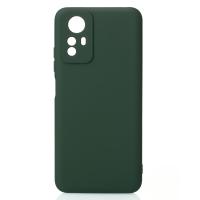 Силіконовий чохол SOFT Silicone Case для телефону Xiaomi Redmi Note 12S (без лого) темно-зелений